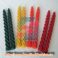 Spiral Candles, www.Candle-Machine.cn