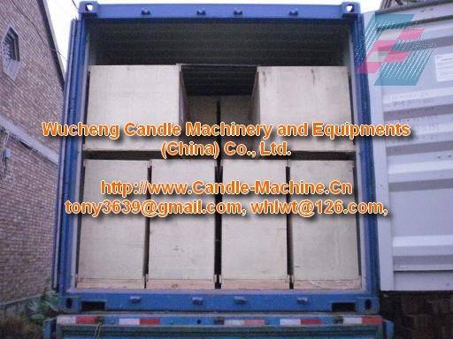 Candle Making Machines Loaded in Container