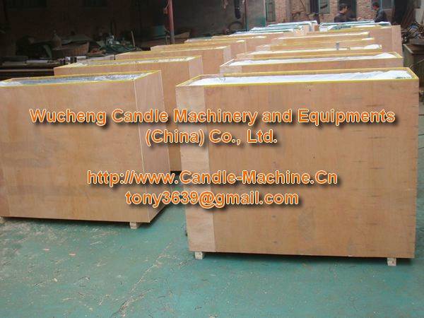 Candle Making Machines Ready for Shipment.